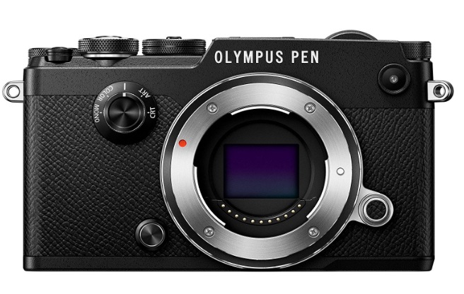 Olympus Pen-F Micro Four Thirds Digital Camera (Black)
