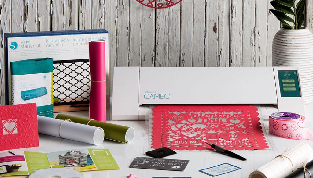 product photo of craft cutters and embossers set for the brand Silhouette Cameo