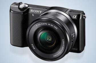 Sony Alpha a5000 ILCE-5000L 20.1 MP Mirrorless Digital Camera – Black – 16-50mm Lens